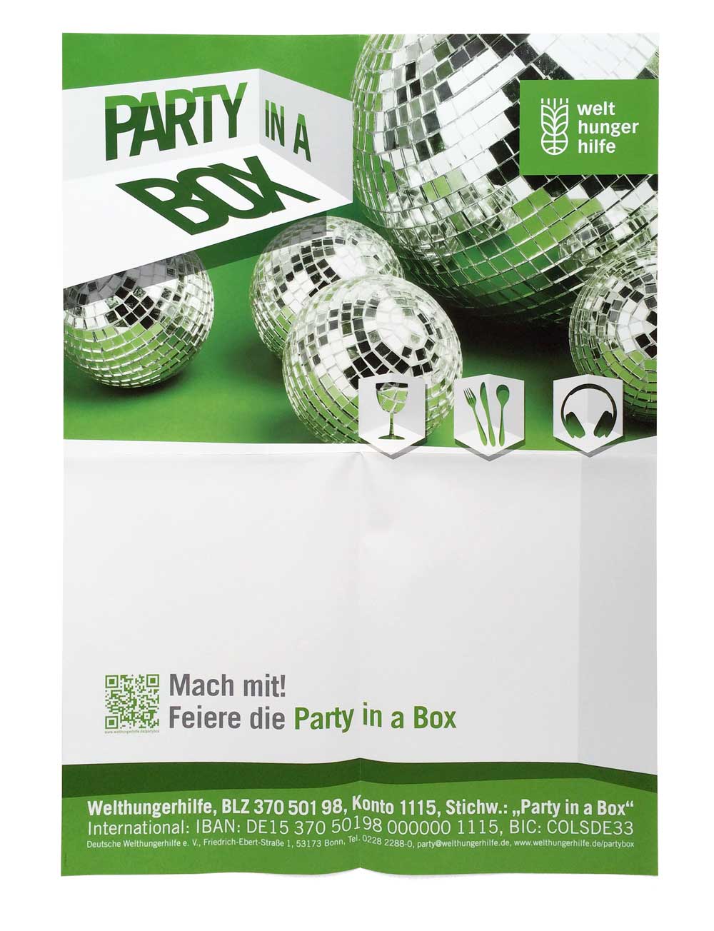 Welthungerhilfe – Party in a Box