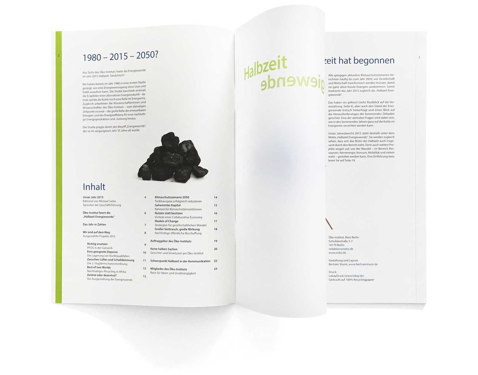 Öko-Institut Jahresbericht 2015